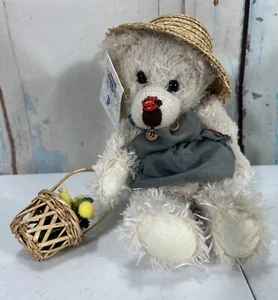 PBC Tagalongs Light Brown Bear Plush Stuffed Animal w/ tag 11” Gardeners Of Love - Picture 1 of 12