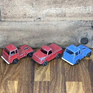 Vintage Tootsietoy Trucks Lot of (3) Trucks *Cab Over Tractors * Pickup Truck* - Picture 1 of 12