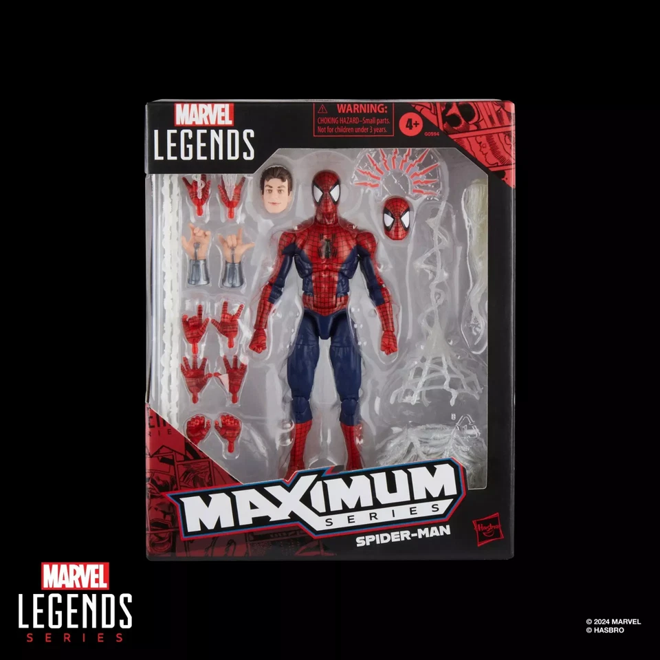 🔥Figura de acción Marvel Legends Maximum Series Spider-Man 6" 🔥 Foto 1 de 4