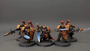 Warhammer 40K esercito Adeptus Custodes Guardia Custode Squadra Giochi Dipinti Officina - Foto 1 di 7