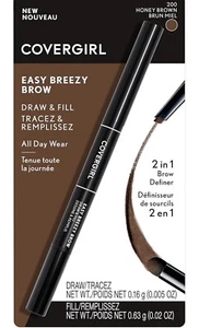 COVERGIRL CEJAS FÁCILES DE DIBUJAR Y LLENAR TODO EL DÍA USO #200 MARRÓN MIEL EN CAJA - Imagen 1 de 3