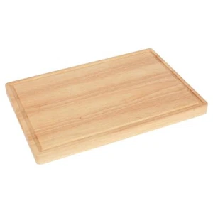 1x Hackklotz Hackbrett aus Holz 45cm x 30cm Küche Schneiden Arbeitsplatte - Bild 1 von 7