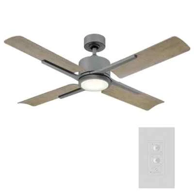 Modern Forms Cervantes 56'' LED Indoor/Outdoor Smart Ceiling Fan 4 Blade Remote - Image 1 of 4