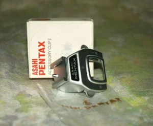 Spotmatic Accessory Shoe - Asahi Pentax - Viewfinder Clip-On - Japan - New Box! - Picture 1 of 5