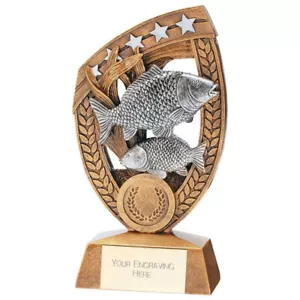 Angling Carp Fishing TROPHY AWARD 2 SIZES FREE ENGRAVING - Picture 1 of 1