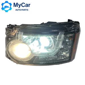 2010-2013 LAND ROVER DISCOVERY LR4 HEADLIGHT LEFT DRIVER AH22-13W030-ND XENON - Picture 1 of 6