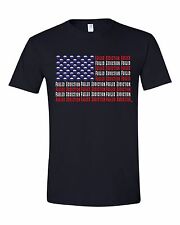 Mens T-Shirt Fueled Addiction USA Patriotic Flag Red White Blue Motorcycle S-3XL