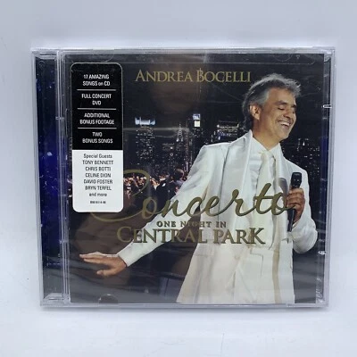 Andrea Bocelli - Concerto One Night In Central Park - Deluxe Edition CD + DVD - Image 1 of 3