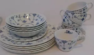 Juego de vajilla vintage Myott Finlandia Staffordshire Inglaterra 18 piezas platos cuencos - Imagen 1 de 6