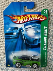 2007 HOT WHEELS TREASURE HUNT 1969 CHEVY CAMARO Z28 Green - Picture 1 of 3