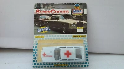 MIRA ESPAGNE VITAGE SCALE 1:46 CITROEN CX AMBULANCE NEUF EN BLISTER SERTI - Photo 1/4