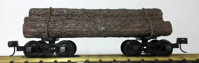 Aristo Craft Trains Log Car ART-86500 w/ KD COUPLERS - Image 1 of 4