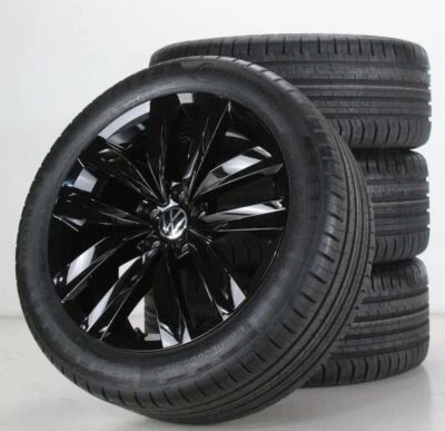 VW Arteon & Shooting Brake Sommerräder 18 Zoll Almere schw. Felgen 3G8601025Q - Bild 1 von 4