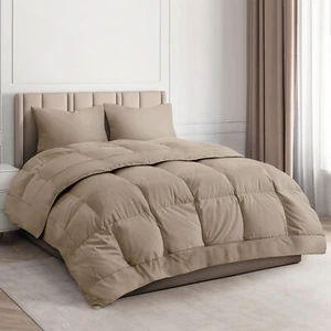 Alternative Down Comforter, All Season Fluffy & Cozy Duvet Insert by CGK Linens - Picture 1 of 25
