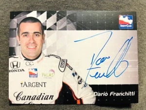 2007 Rittenhouse IRL Indy Car Dario Franchitti Rookie Auto Autograph Card Rare - Picture 1 of 2
