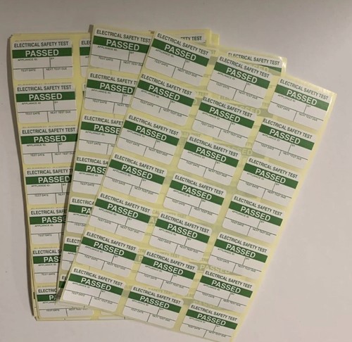 pat test labels 200 Pat Test Stickers | eBay UK
