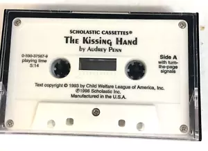 The Kissing Hand Scholastic by Audrey Penn Cassette tape Ships Same Day - Picture 1 of 1