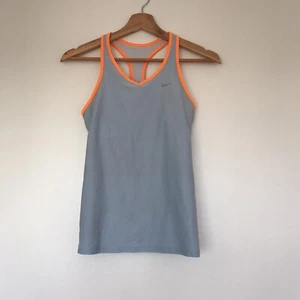 Camiseta sin mangas deportiva Nike Dri Fit vintage azul con logotipo bordado talla XS - Imagen 1 de 5