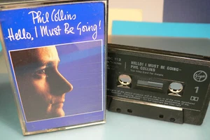 phil collins hello i must be going cassette tape - Picture 1 of 2