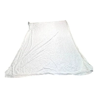 Conjunto de colcha e fronhas de travesseiro texturizadas Harbor House branco chenille LEIA - Imagem 1 de 4