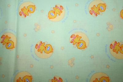 BABY BIG BIRD FROM SESAME ST - 100% COTTON FABRIC - Image 1 of 3