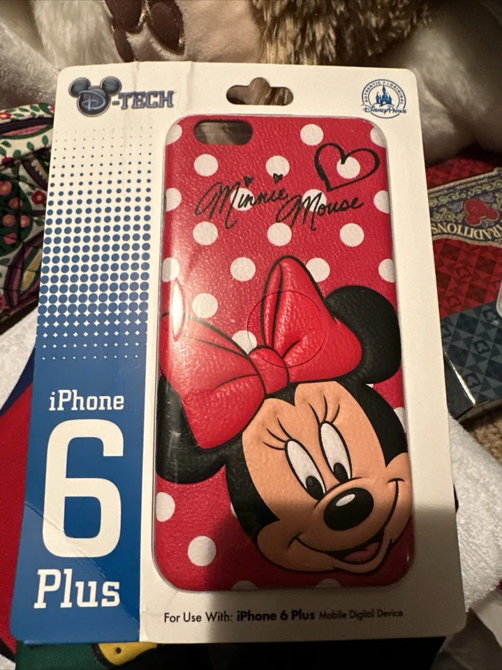 Disney Parks DTech 6 Plus iPhone Hard Case Minnie Mouse New - Image 1 of 1