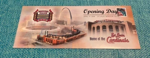 St Louis Cardinals Busch Stadium 2006 Opening Day Postmarked Envelope - 4/10/06 - Picture 1 of 2