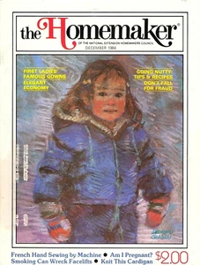 The Homemaker Magazine December Vintage 1984 French Hand Sewing by Machine - Picture 1 of 1