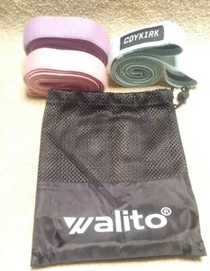 Walito Resistance Bands for Legs and Butt - Exercise Bands Set Booty Hip Band... - Picture 1 of 8