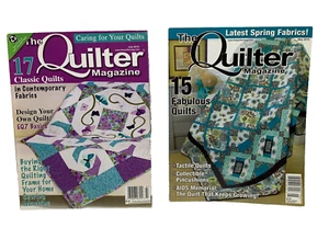 2 The Quilter Magazines May & July 2010 Quilt Patterns - Picture 1 of 13