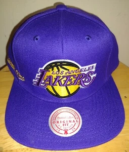 Bronny James Mitchell & Ness Los Angeles Lakers City Love Snapback Logos Hat LA - Picture 1 of 8