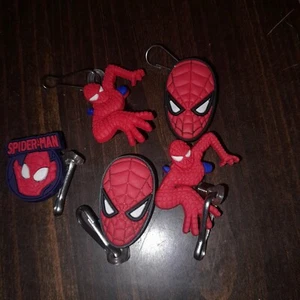 Spiderman Zipper Pull Spiderman Backpack Keychain - Picture 1 of 2