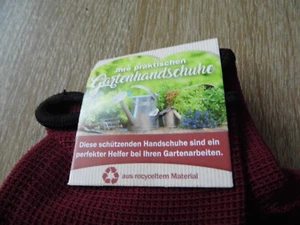 Gartenhandschuhe aus recycletem Material - Bild 1 von 2