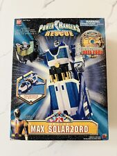 2000 Bandai Lightspeed Rescue Power Rangers Deluxe Max Solarzord Megazord #4530