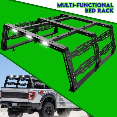 FIT Ford/Tundra/Dodge Ram/Silverado(6.5FT)/Nissan Titan Full Size Truck Bed Rack - Image 1 of 4
