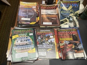 The American Rifleman 1988-1993 Vintage Lot Of 45 Firearms Magazines - Bild 1 von 5