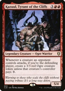 ~1x Kazuul Tyrant of the Cliffs x1 ~NM~ CLB Magic the Gathering MtG~ - Picture 1 of 1