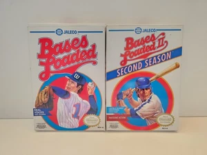 Bases Loaded Nintendo NES Bases Loaded 2 Box Manual Dust Cover 1988 - Picture 1 of 11