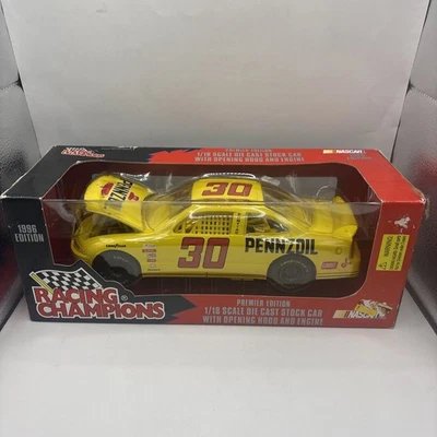 Johnny Benson Racing Champions 1996 Edition Nascar 1:18 Diecast Car #30 Pennzoil - Image 1 of 4