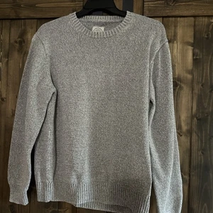 St John’s Bay Herren Crewneck Sweater Gr. XL grau Pullover 100% Baumwolle  - Bild 1 von 16