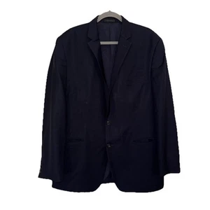 Giacca tuta blazer Ralph Lauren uomo 33L blu 100% lana 2 bottoni cappotto sportivo - Foto 1 di 5