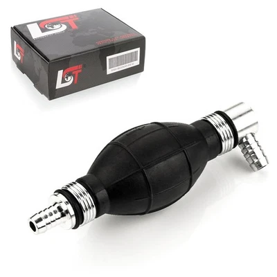 10 mm Handpumpe Umfüllpumpe Kraftstoff Ölpumpe gerade + 90° winklig für HYUNDAI - Imagem 1 de 4