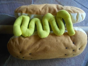 Halloween Dachshund Sausage Hot Dog Pet Costume Outfit by Casual Canine Sz M - Picture 1 of 3