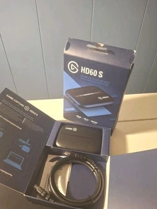 Elgato HD60 S Game Capture Card – Stream & Record Instantly w/ HDMI Cable In Box - Photo 1/6