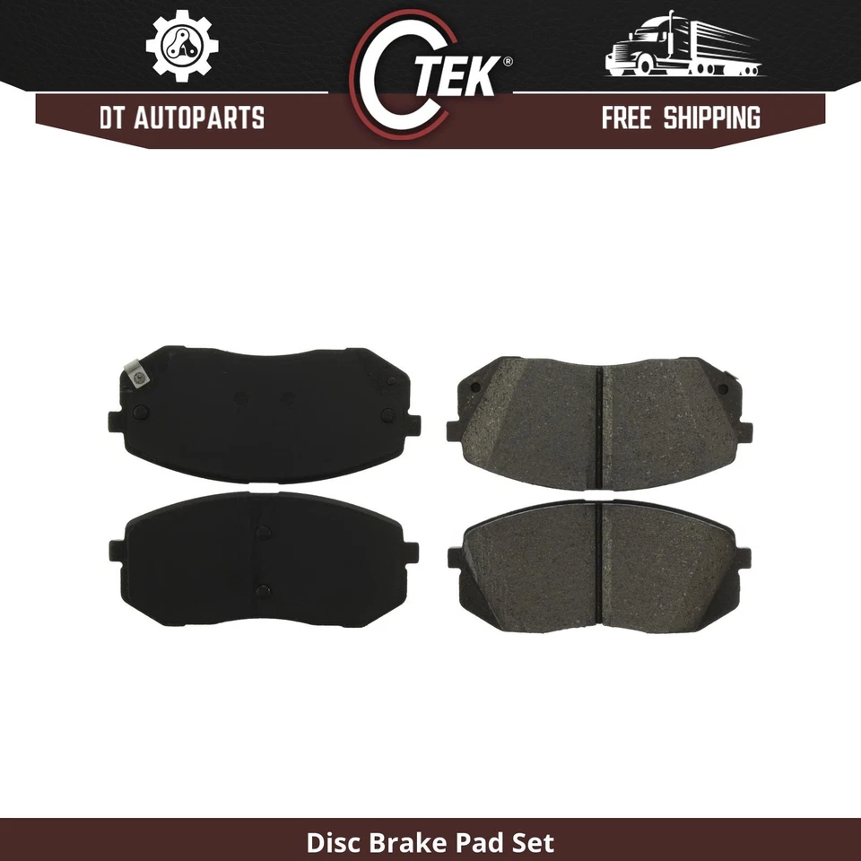 Para Kia Optima 2017-2020 | Pastillas de freno de disco delanteras centradas | Cerámica Foto 1 de 3