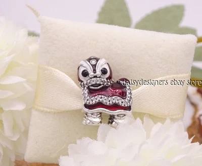 Nuevo Pandora Asia Exclusivo León Danza Dije 799439C00 Retirado Retirado Foto 1 de 4