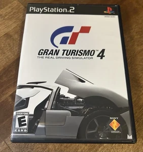 Gran Turismo 4 (PS2 PlayStation 2, 2005) PS2 W/ Manual Black Label - Picture 1 of 2