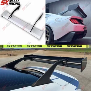Se adapta a Ford Mustang 2015-26 sin pintar FRP/fibra de carbono alerón trasero - Imagen 1 de 20