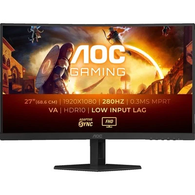 AOC C27G4ZXU Curved Gaming-Monitor 68,6 cm (27") NEU OVP - Bild 1 von 4