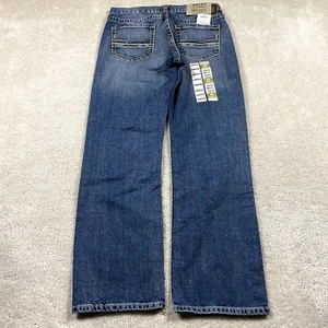 Ariat Jeans Mens 34x32 Blue M5 Straight Fit Straight Leg Stretch Denim M-Series - Picture 1 of 5